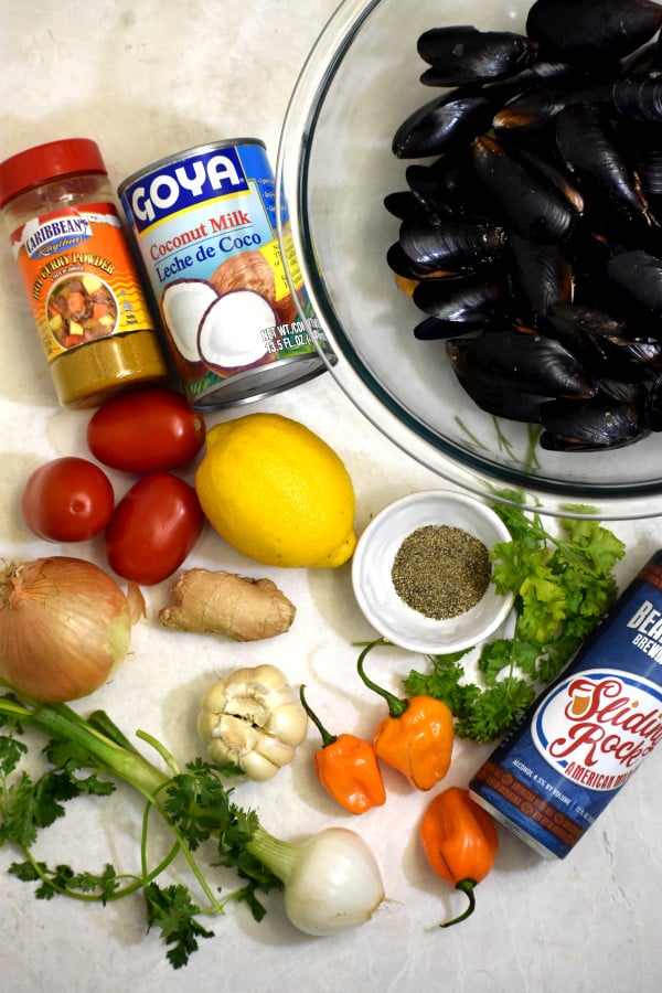 Caribbean Coconut Mussel Curry GypsyPlate