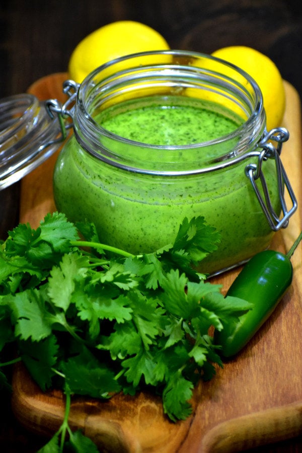 cilantro mint chutney recipe