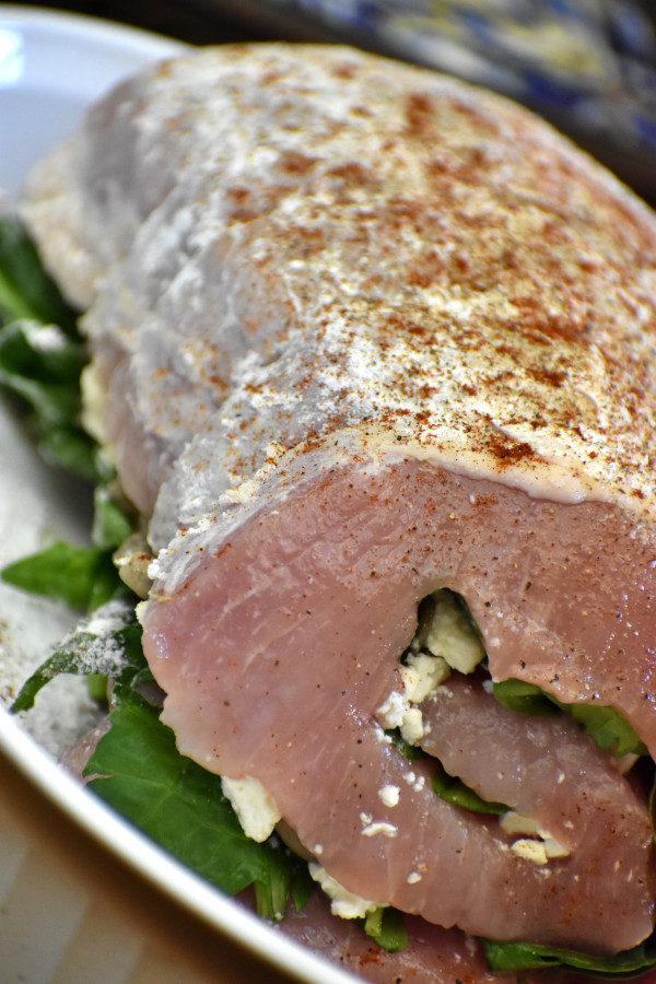 Pork Pinwheels with Zucchiccine GypsyPlate