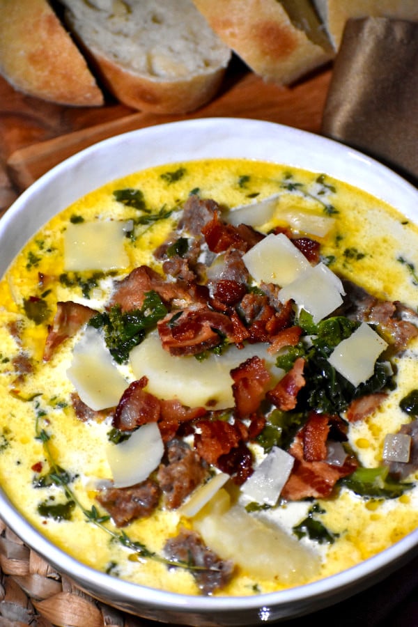 The 40 BEST Comfort Food Recipes - zuppa Toscana.