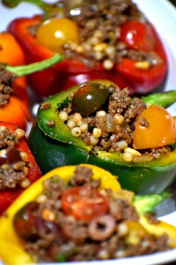 Mediterranean Stuffed Peppers - GypsyPlate