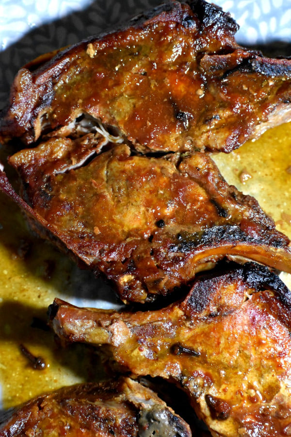 The BEST Crock Pot Pork Chops (Islander Pork) - GypsyPlate