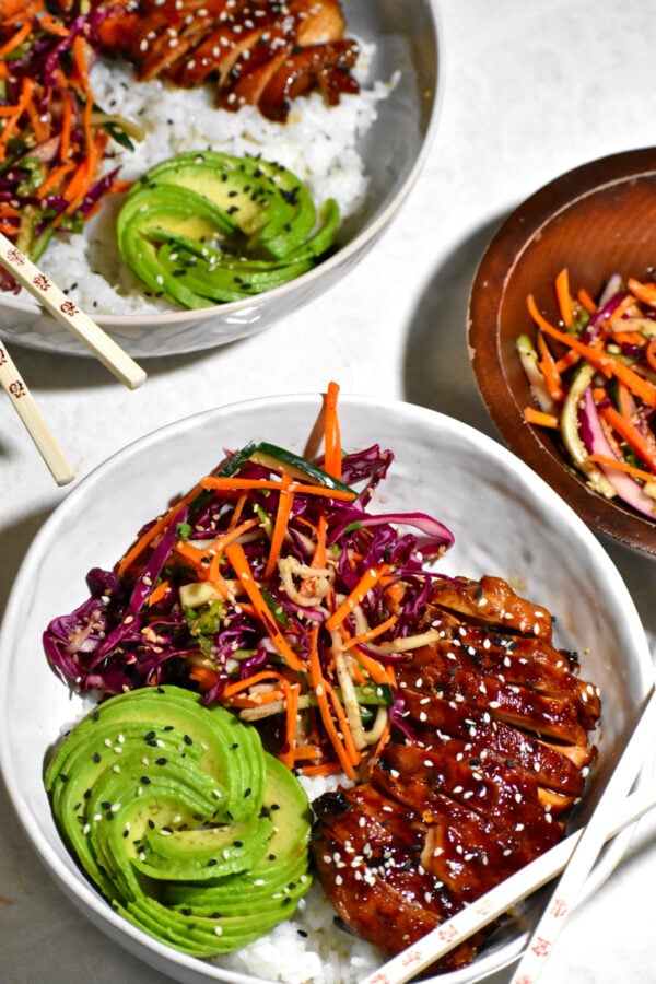 Teriyaki Chicken Lunch Bowls