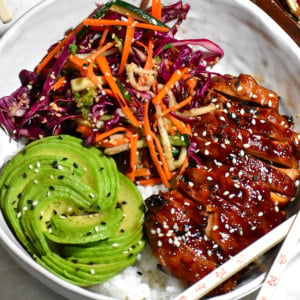 chicken teriyaki bowl