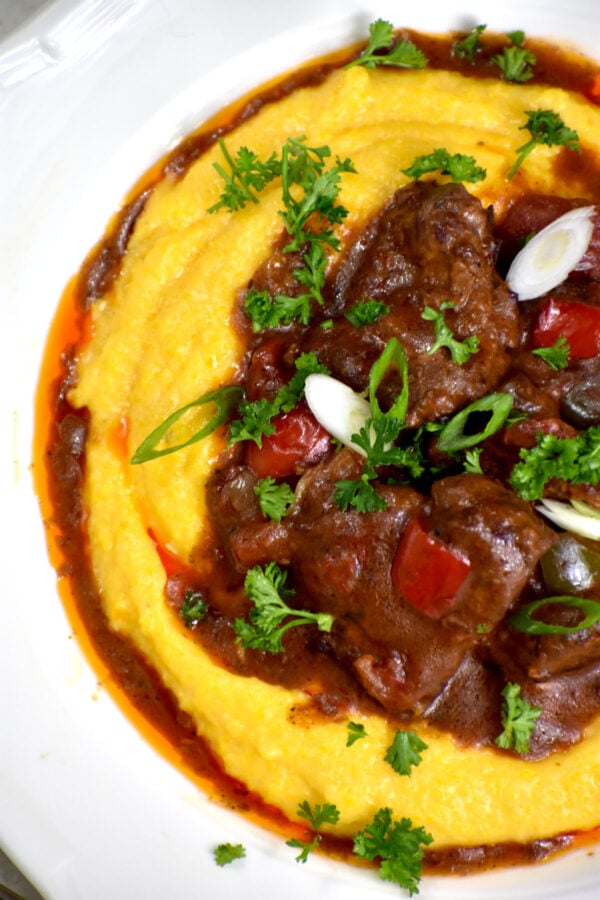 The 40 BEST Comfort Food Recipes - grillades and grits.