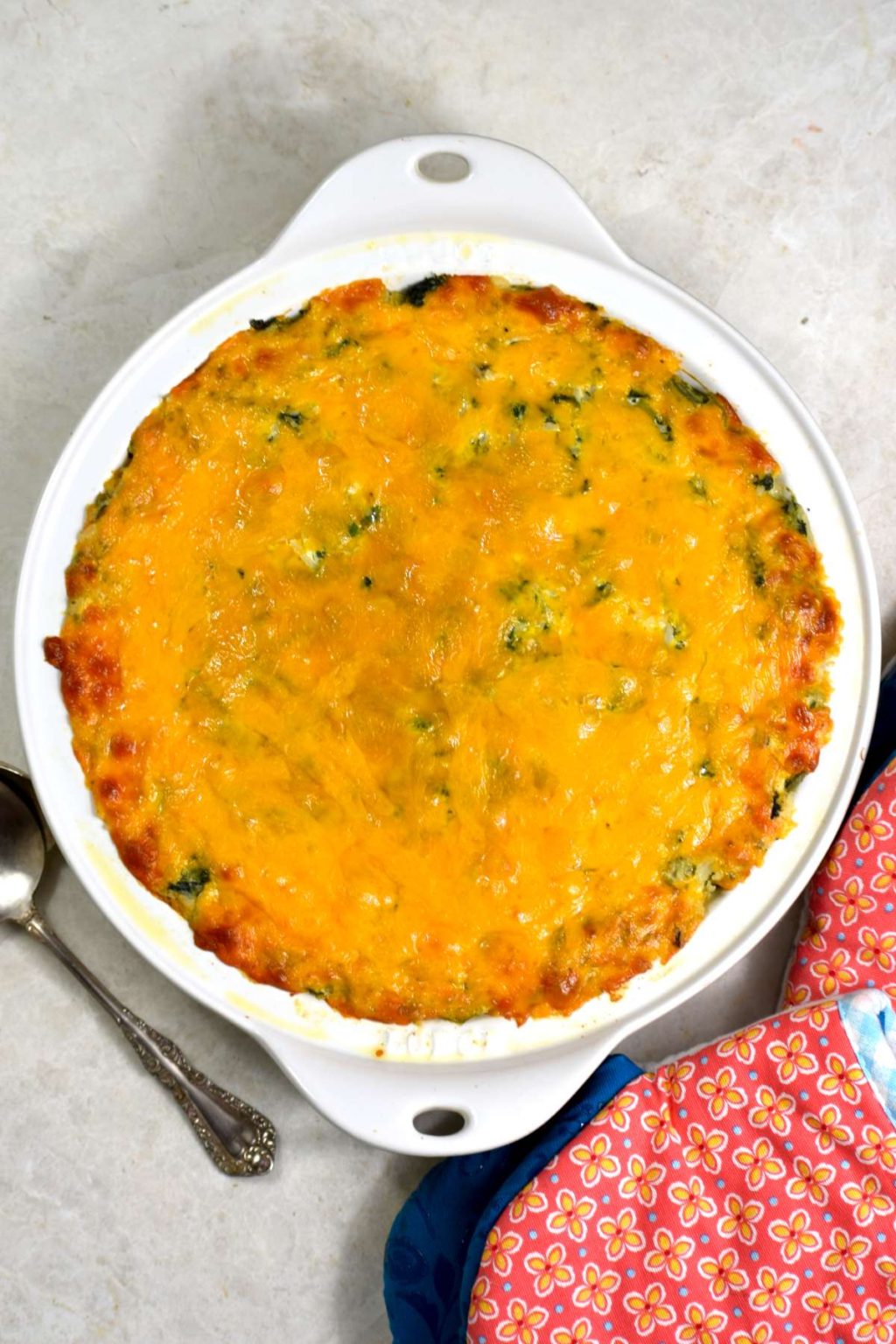 Green Rice Casserole (with Spinach & Peppers) GypsyPlate