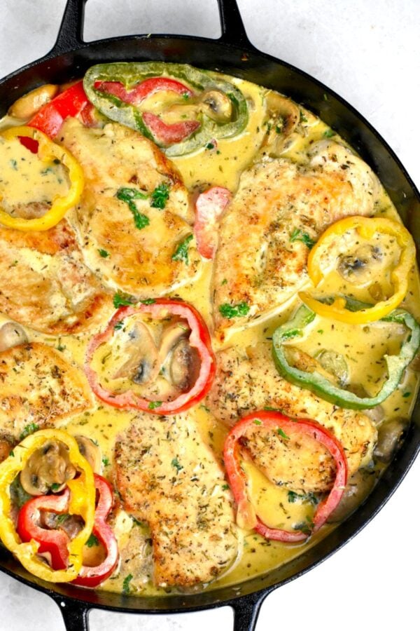 Easy Creamy Chicken Skillet Gypsyplate 