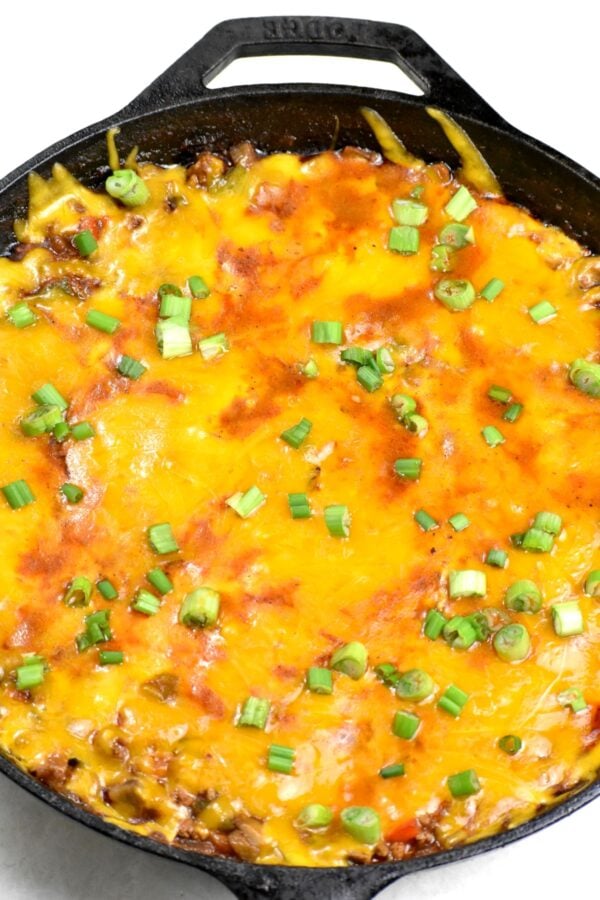 Easy Cheesy Taco Skillet - GypsyPlate