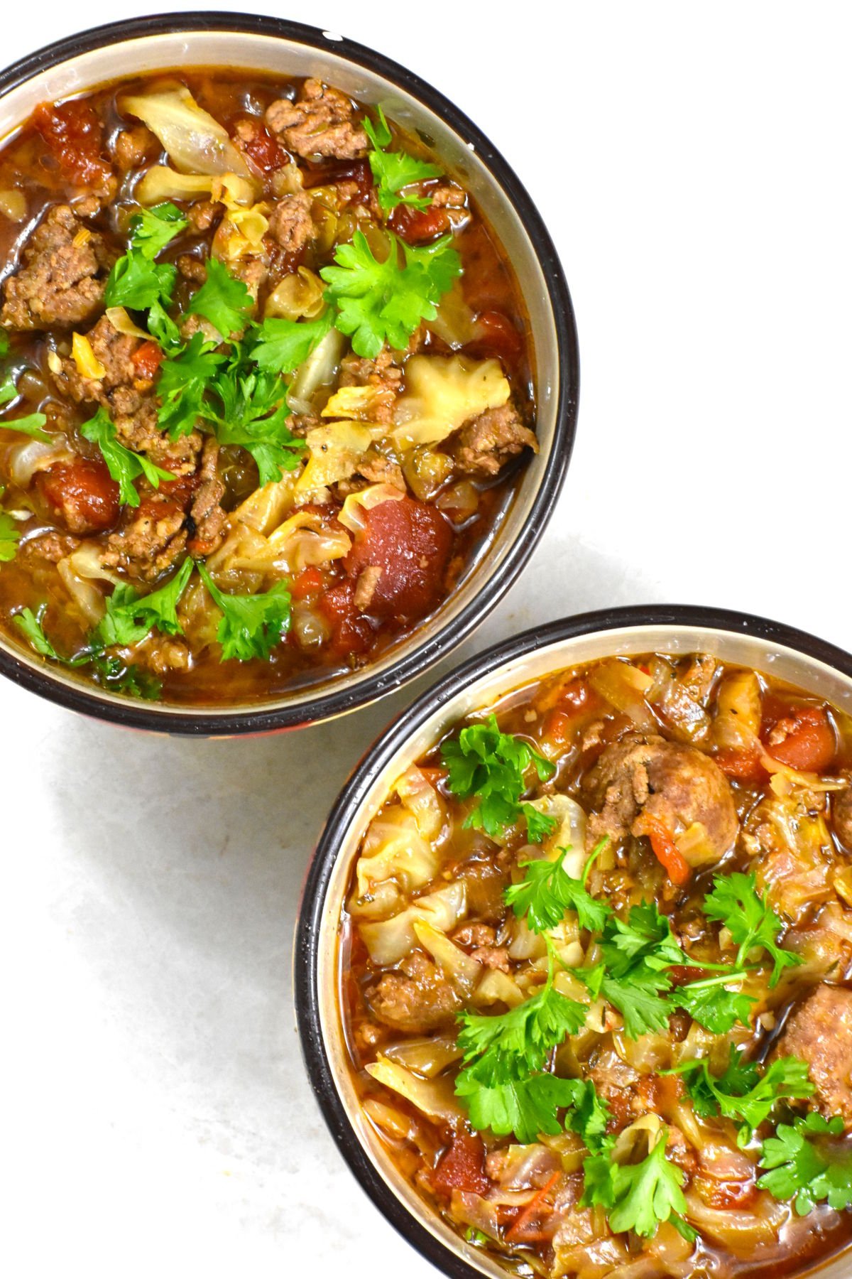 Meaty Cabbage Soup GypsyPlate