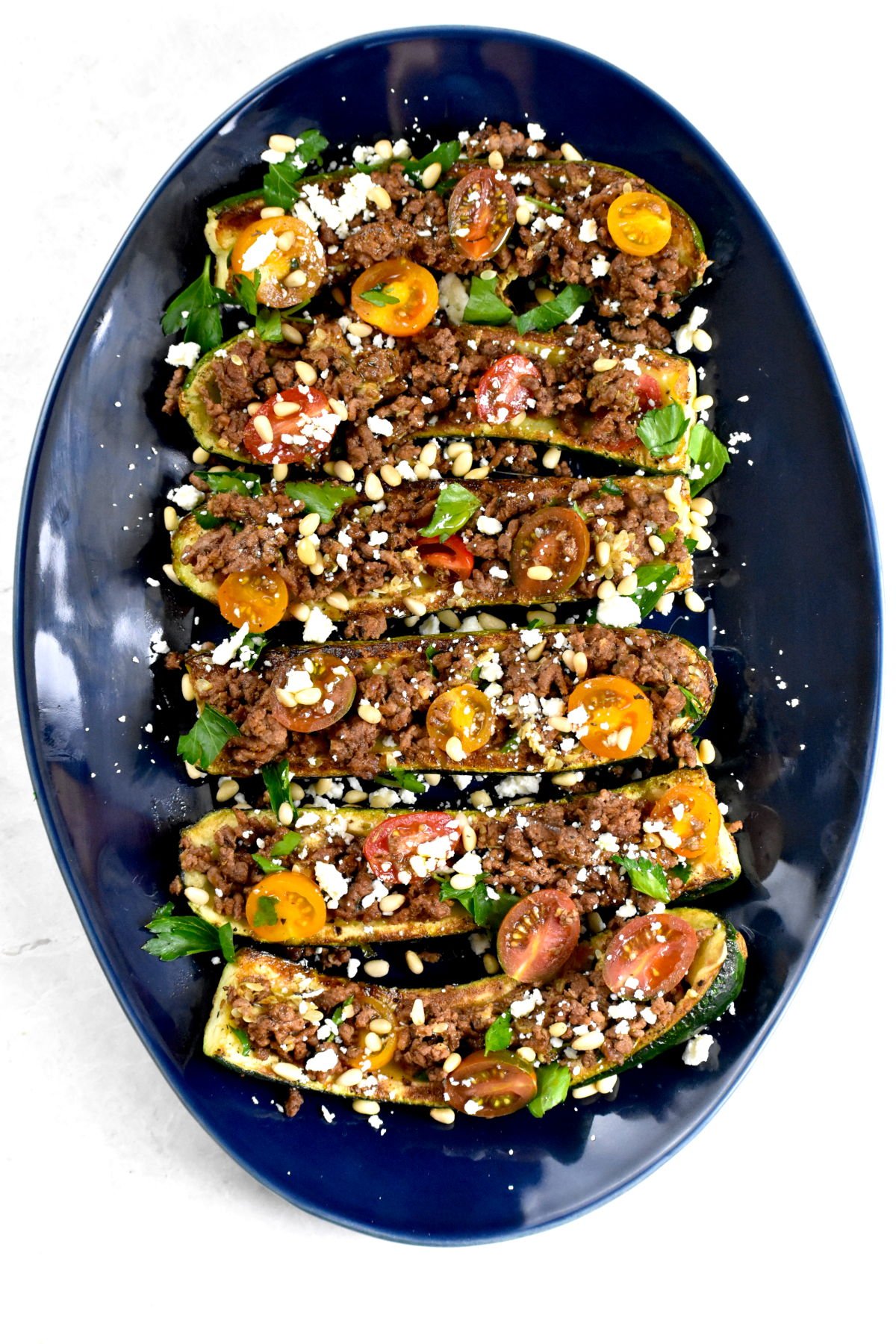 Mediterranean Zucchini Boats GypsyPlate