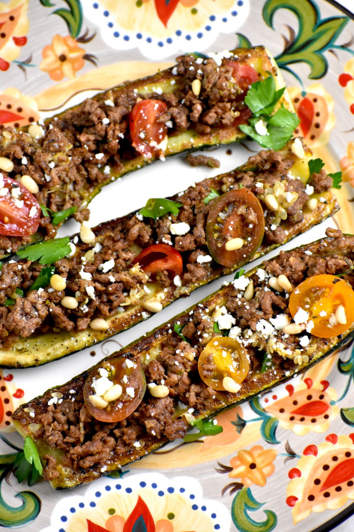 Mediterranean Zucchini Boats GypsyPlate