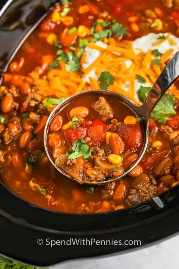 Crock Pot Taco Soup - Life In The Lofthouse