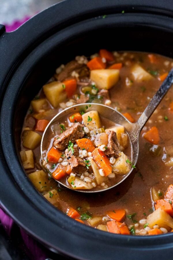 35+ Crockpot Soup Recipes - easy and delicious!