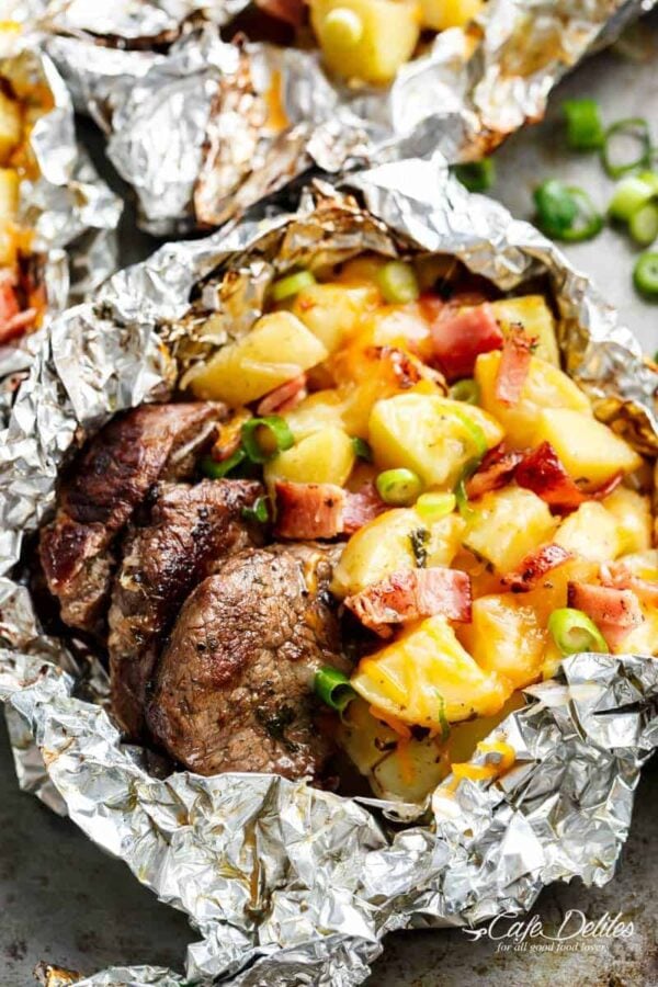 The 45 BEST Potato Recipes - hash foil packs.
