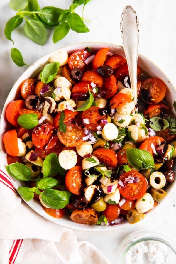 The 25 BEST Cherry Tomato Recipes - Cherry tomato salad.