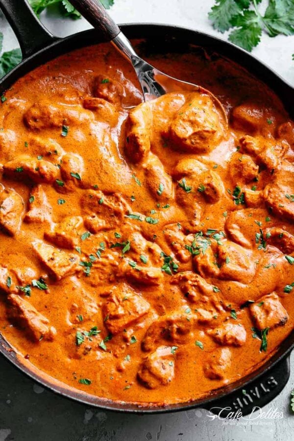 The 40 BEST Curry Recipes - Butter Chicken.