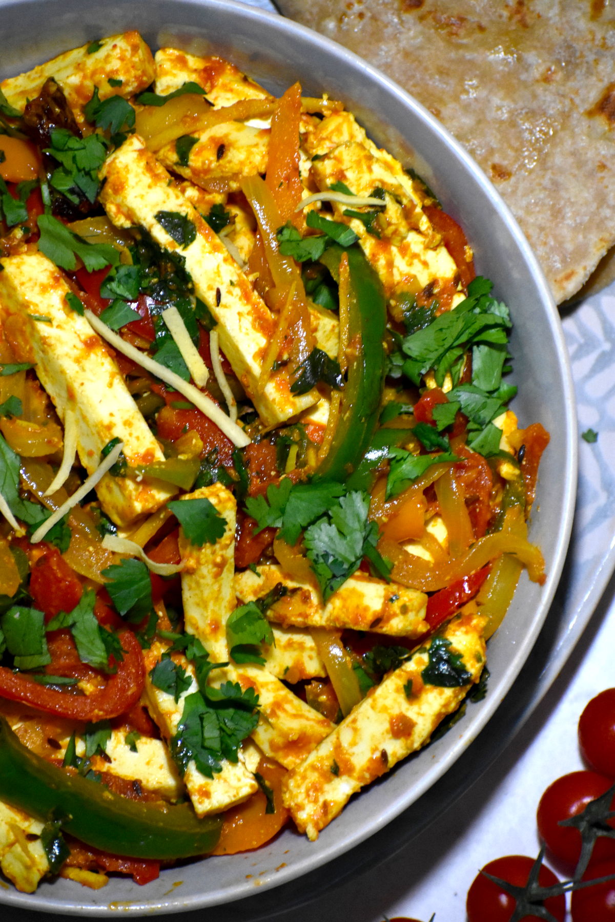 Paneer Jalfrezi GypsyPlate