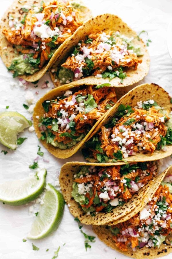 The 35 BEST Taco Recipes - chicken tinga.