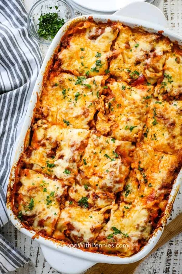 The 40 BEST Comfort Food Recipes - lasagna.