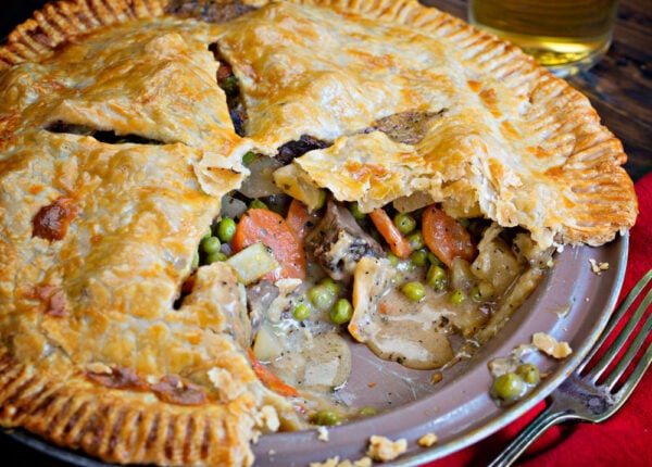 The 35 BEST Leftover Steak Recipes - pot pie.