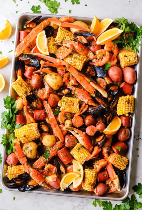 20 BEST Mussel Recipes - seafood boil.