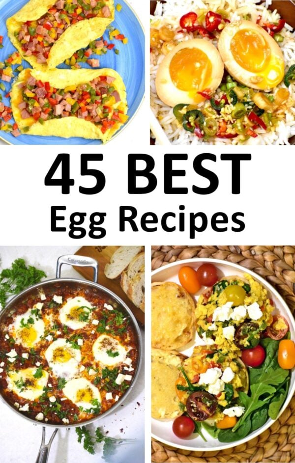 egg recipes for dinner