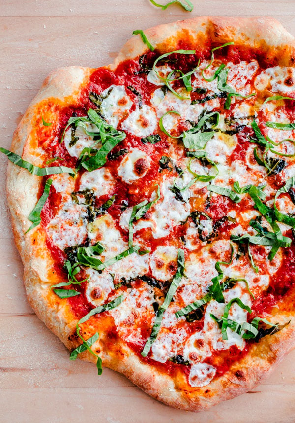 The 40 BEST Comfort Food Recipes - Margherita pizza.