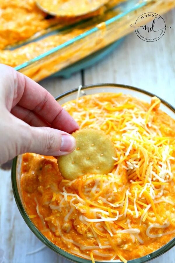 The 20 BEST Canned Chicken Recipes - buffalo dip.