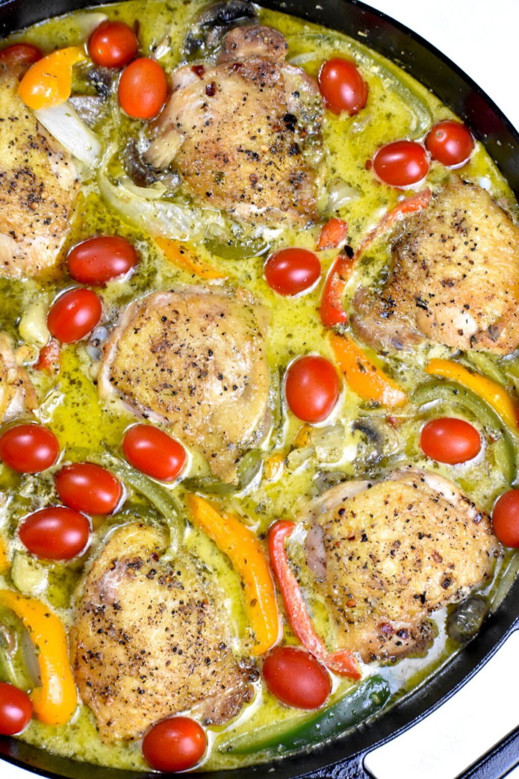 Creamy Pesto Chicken Skillet GypsyPlate