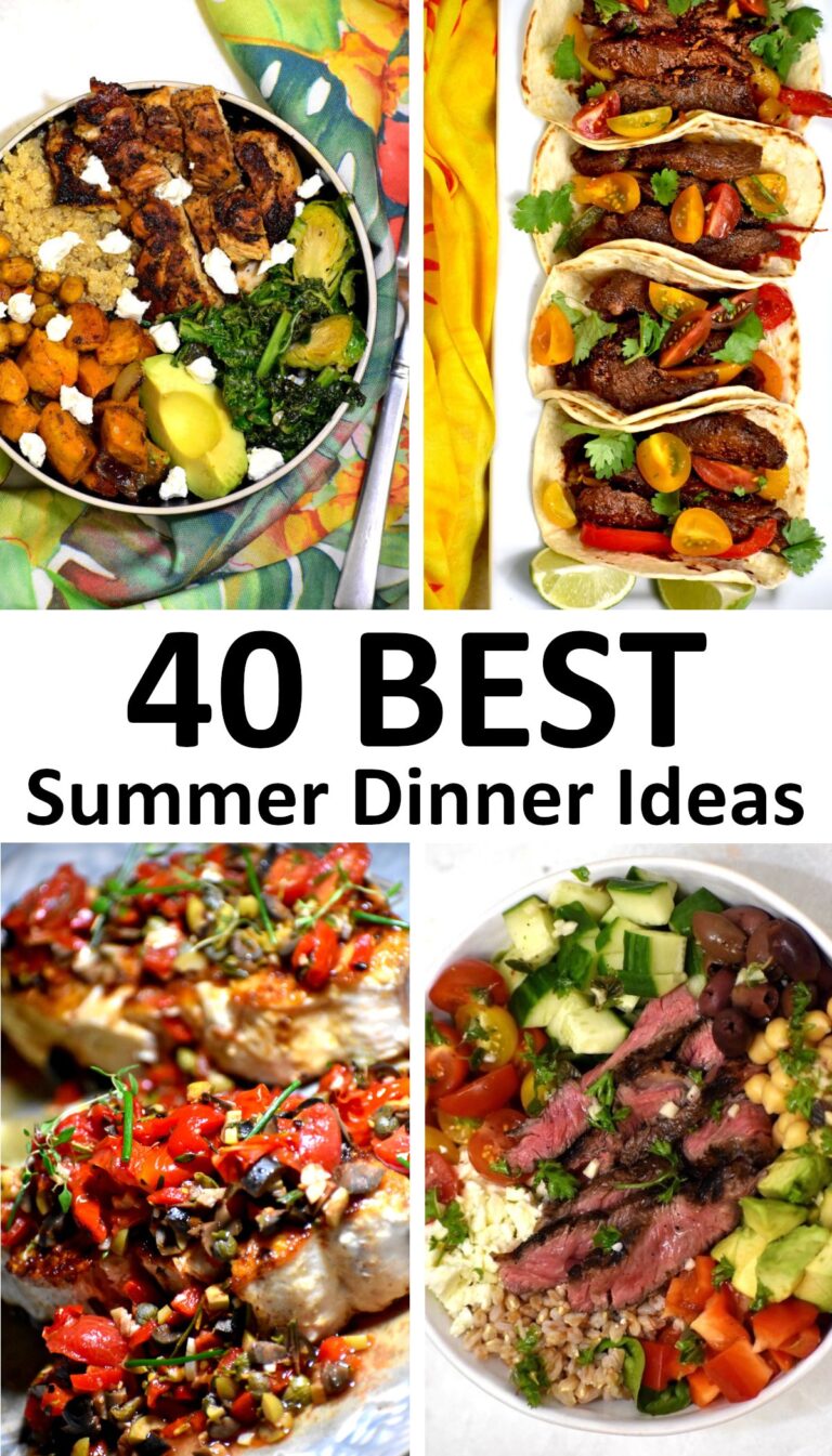 The 40 BEST Summer Dinner Ideas - GypsyPlate