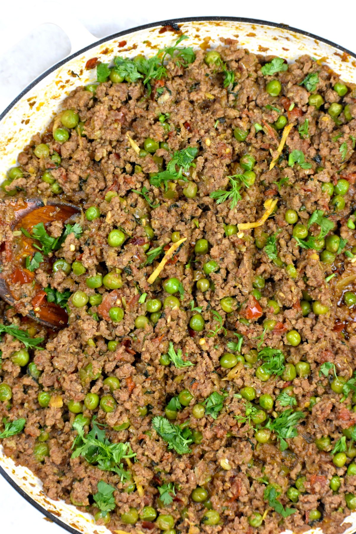 Beef Keema (Indian Ground Beef with Peas) GypsyPlate