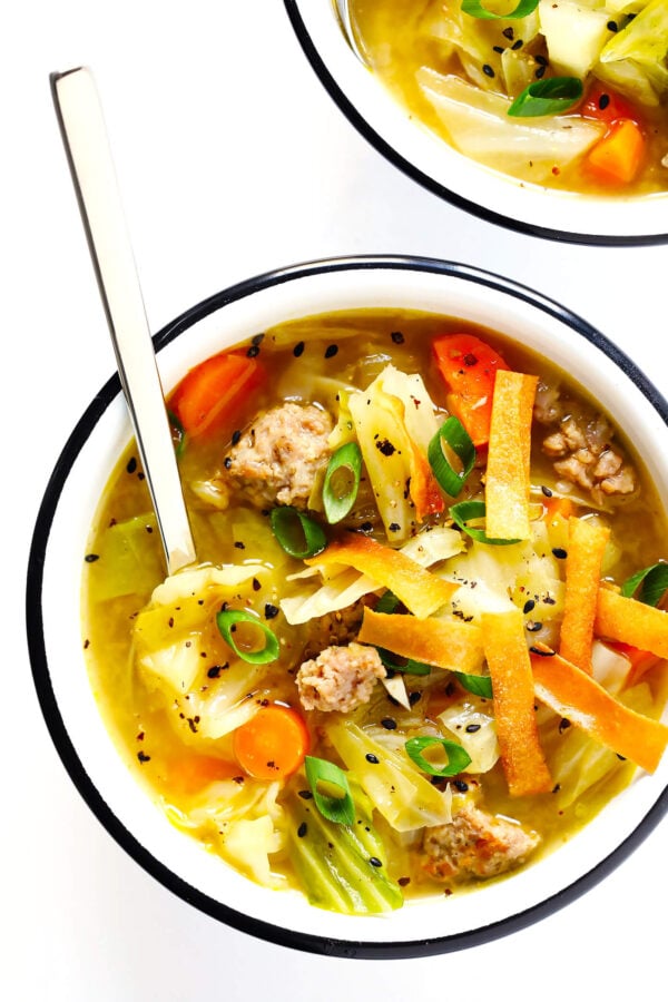 The 40 BEST Soup Recipes - egg roll.