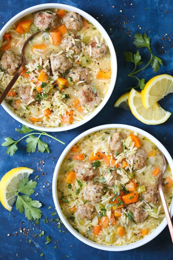 The 40 BEST Soup Recipes - chicken meatball.
