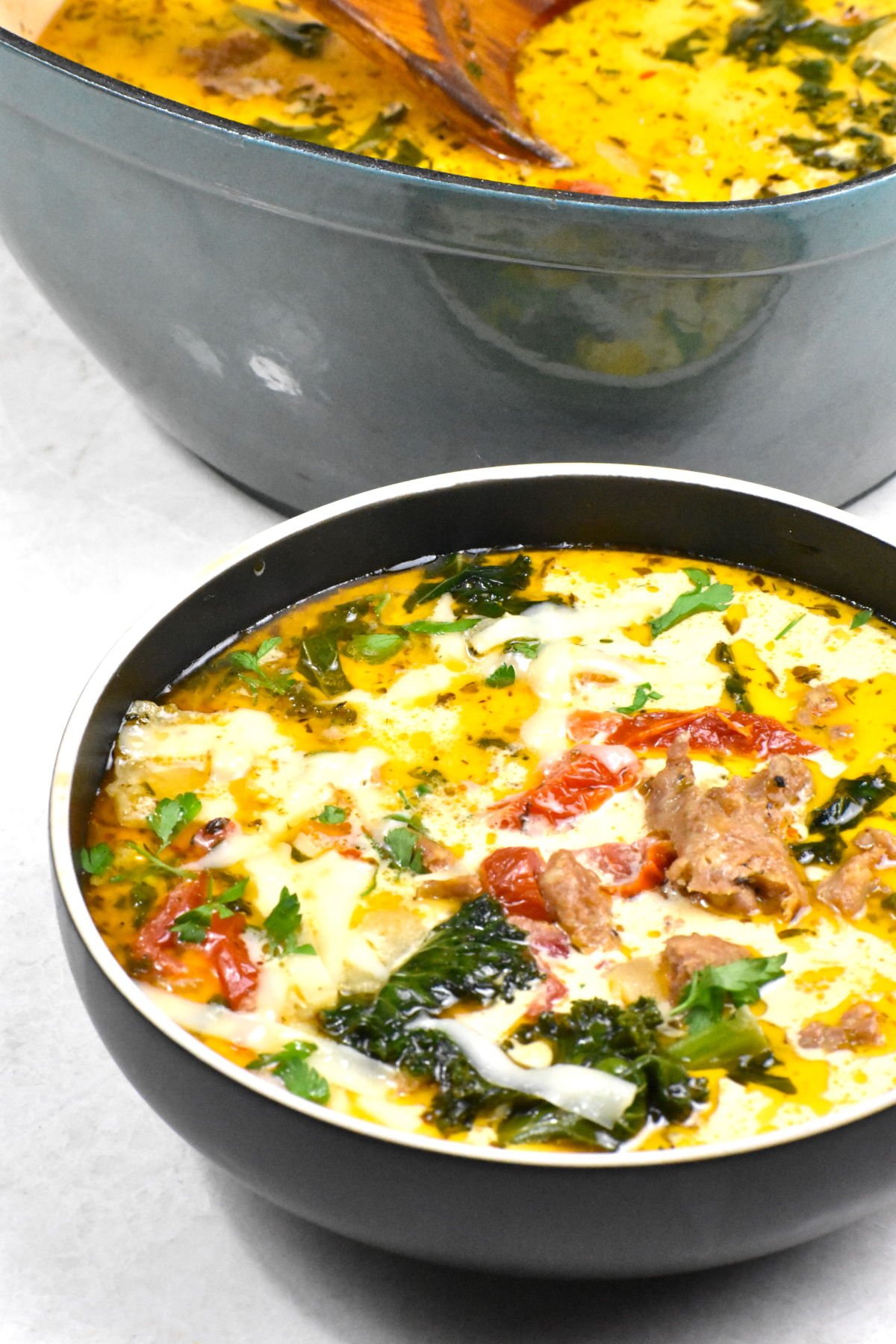 Creamy Tuscan Soup GypsyPlate