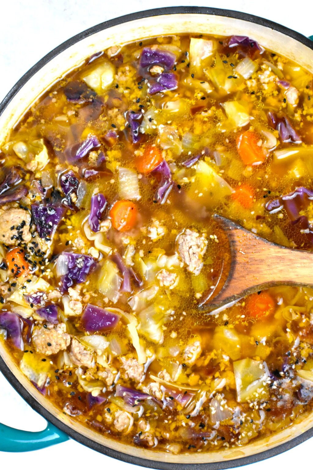 Egg Roll Soup (Tastes Just Like an Egg Roll!)