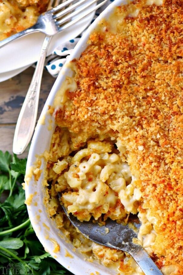 The 40 BEST Comfort Food Recipes - mac and cheese.