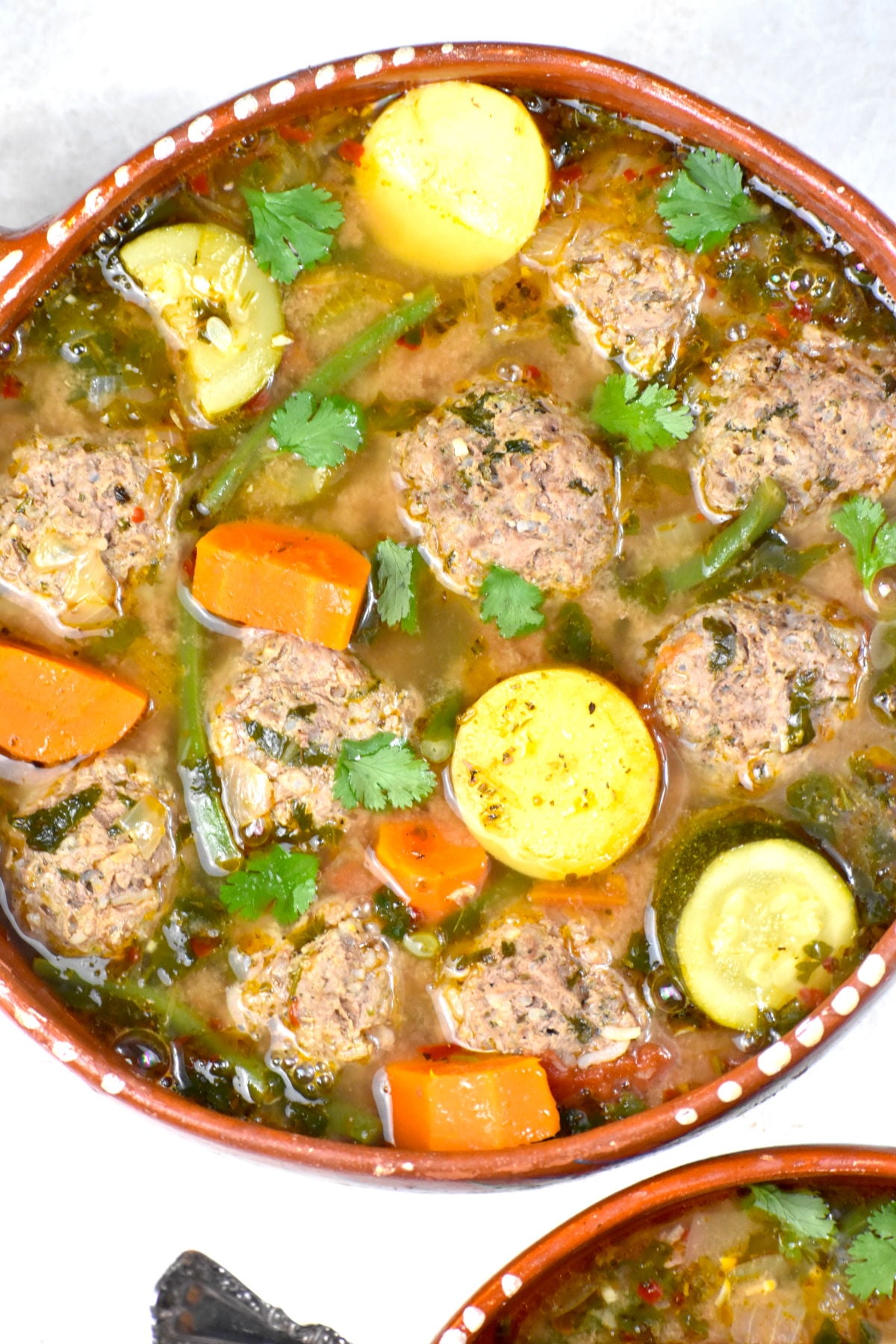 Albondigas Soup (Mexican Meatball Soup) GypsyPlate
