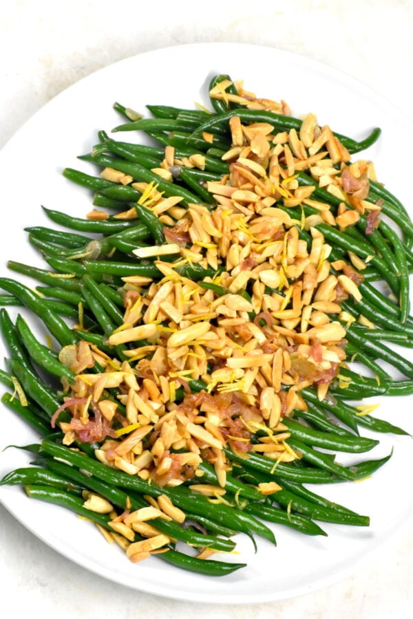 Green Beans Almondine (Haricots Verts Amandine) - Pardon Your French