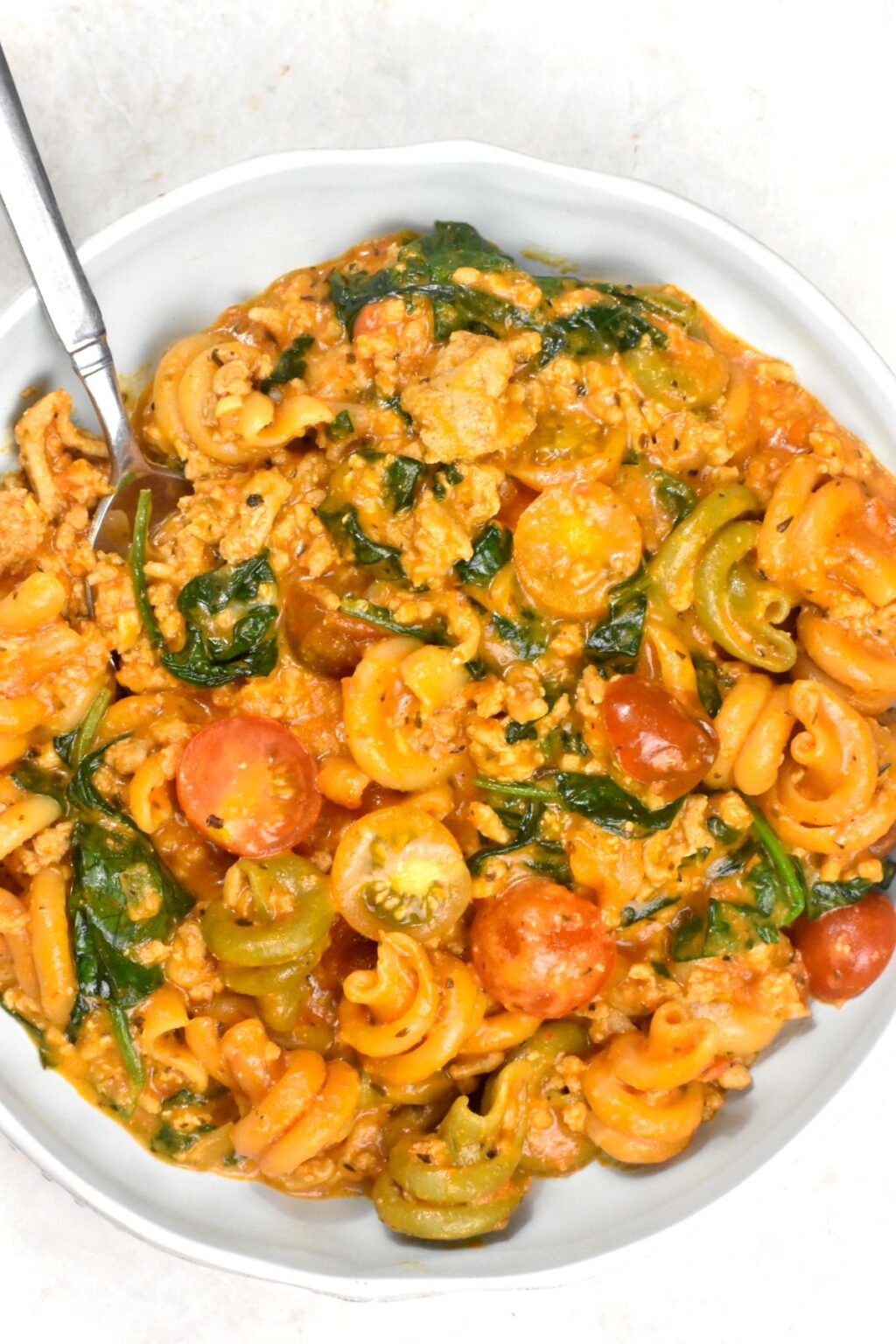 Creamy Ground Chicken Pasta GypsyPlate