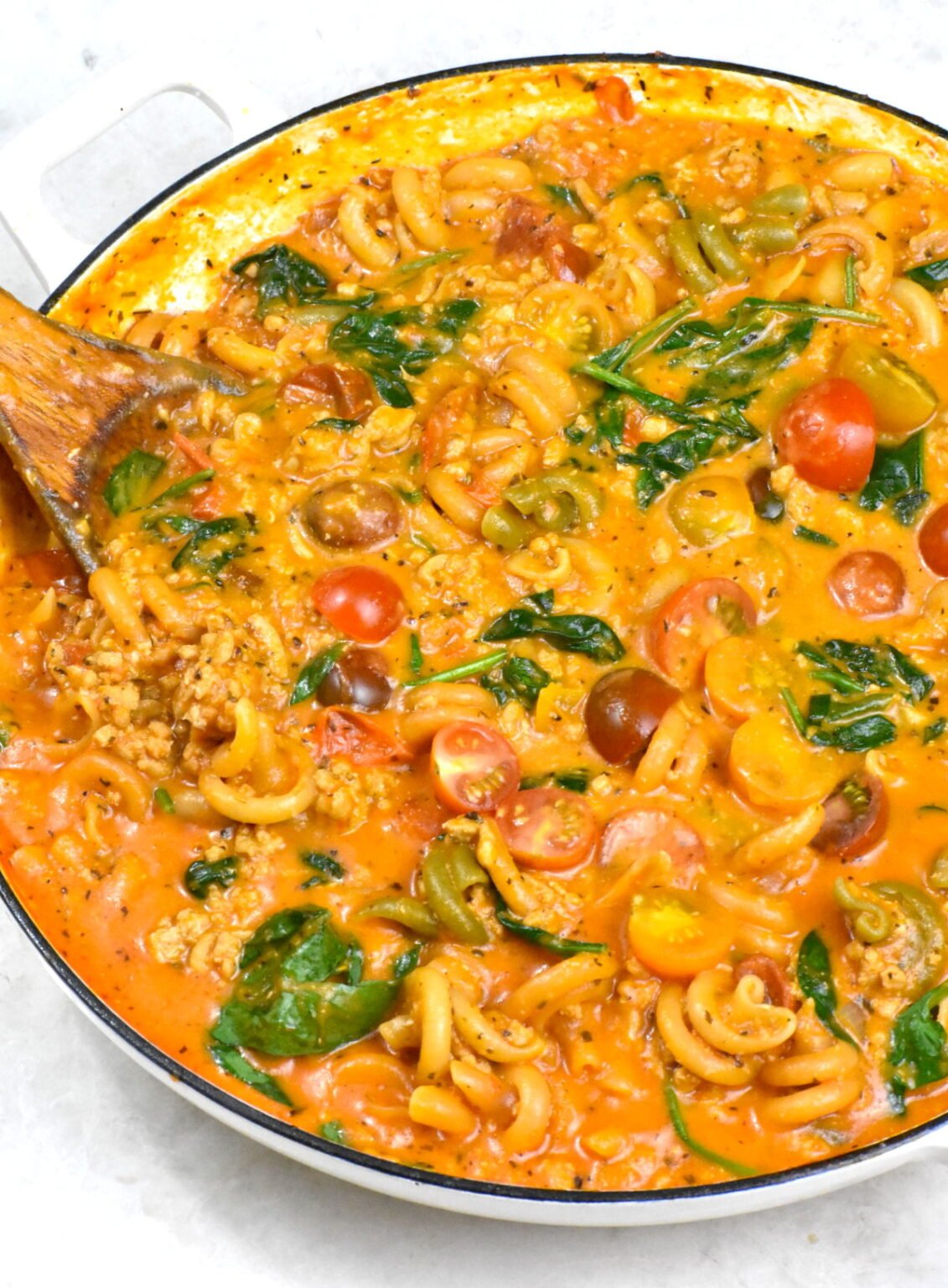 Creamy Ground Chicken Pasta GypsyPlate