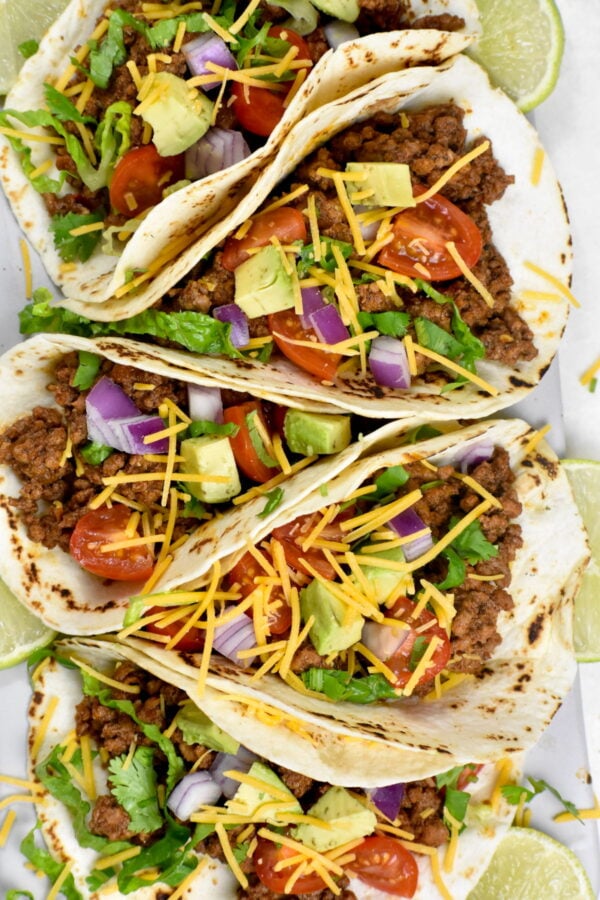 Ground Beef Tacos 