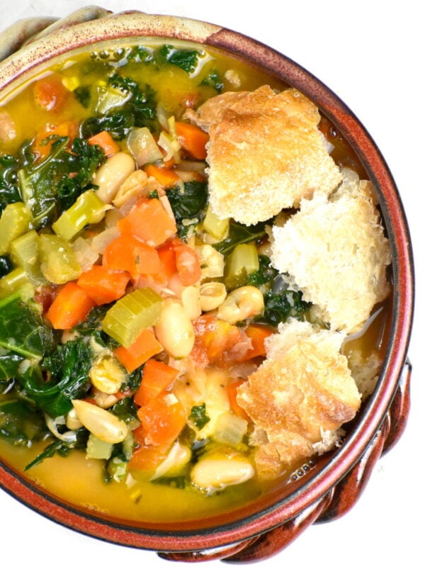 Ribollita (Tuscan White Bean Soup) - GypsyPlate