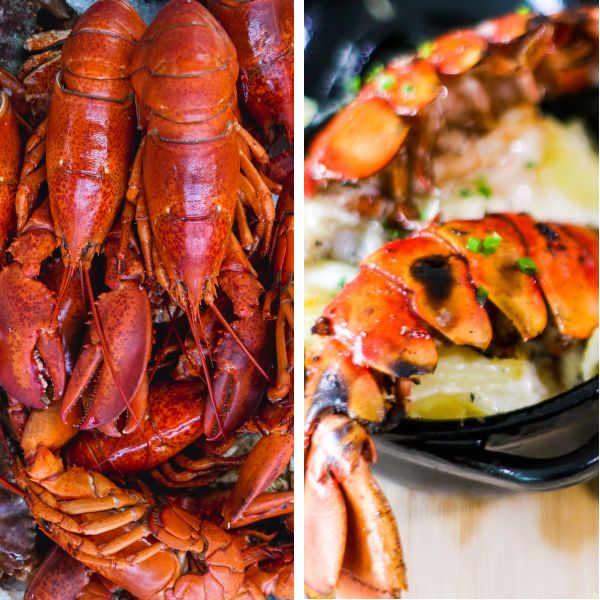 Baked Stuffed Lobster with Shrimp - The Woks of Life