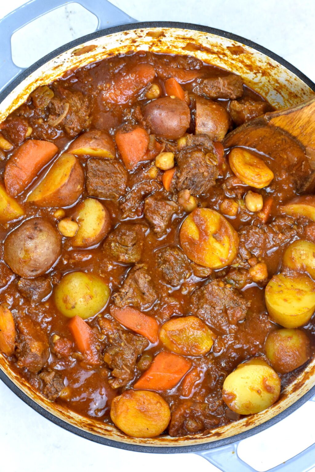 Beef Tagine (Moroccan Beef Stew) - GypsyPlate