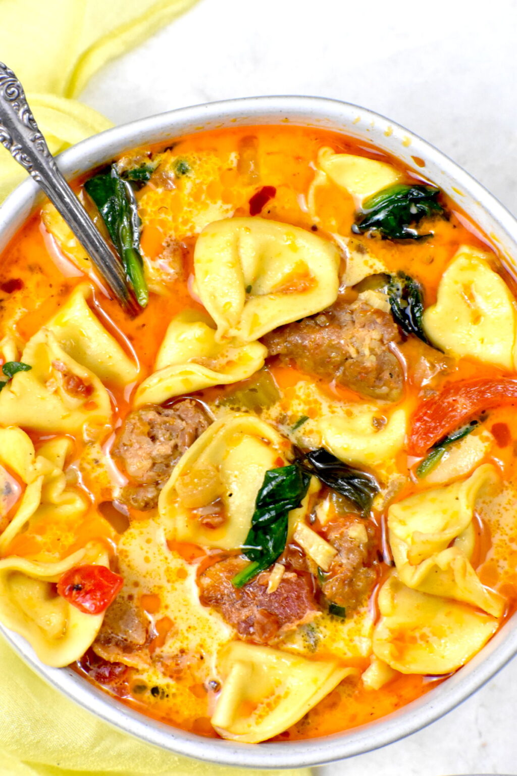 Creamy Tortellini Soup GypsyPlate