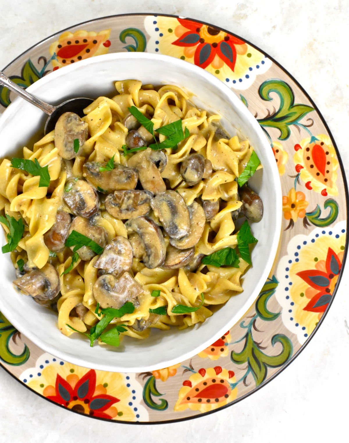 Mushroom Stroganoff GypsyPlate