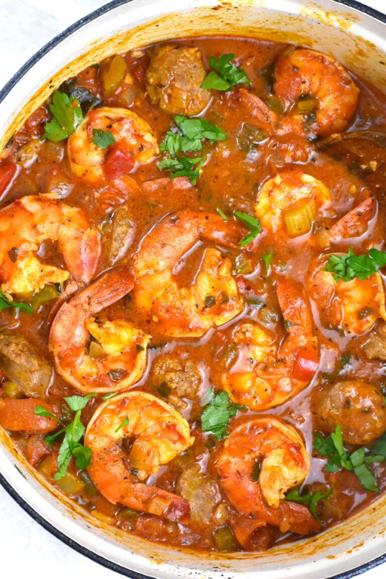 Shrimp Creole with Sausage GypsyPlate