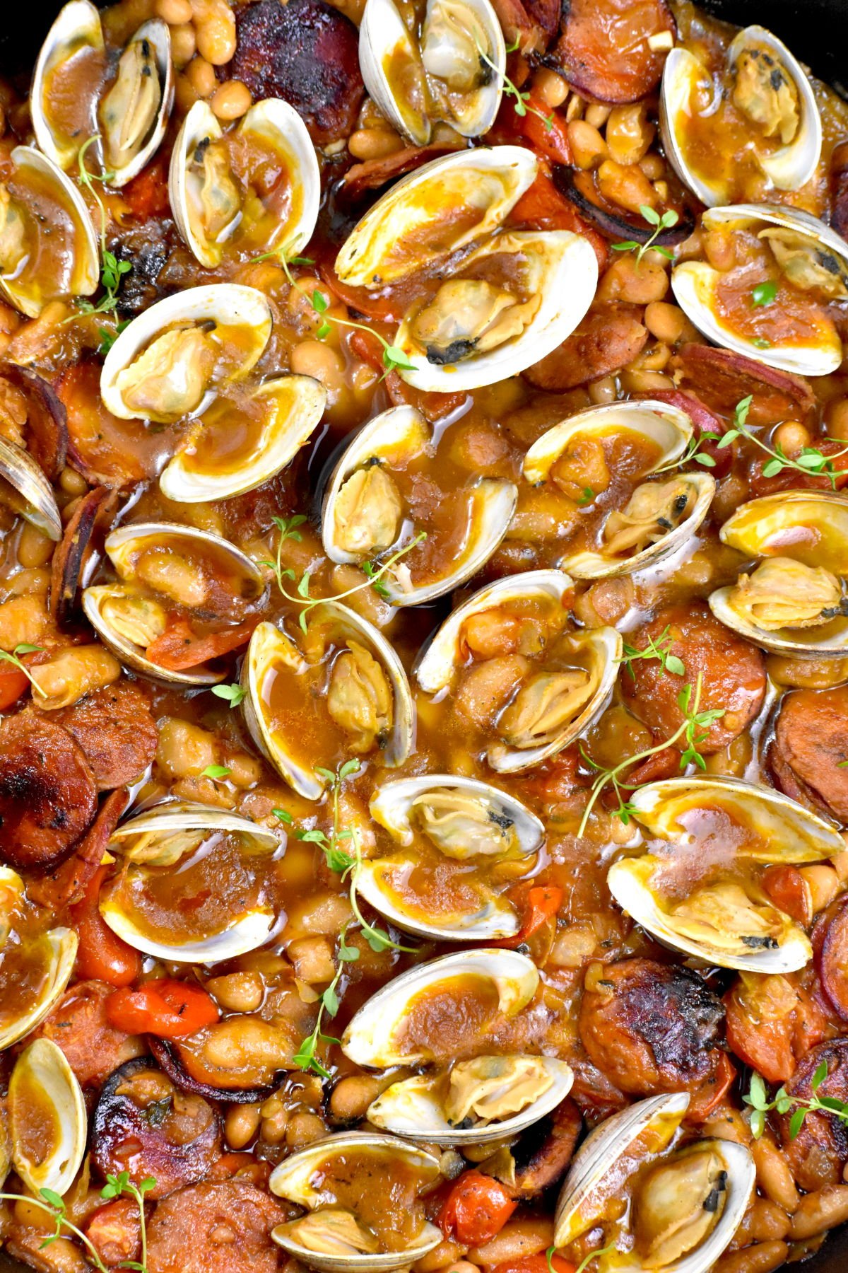 Spanish Clams with Chorizo GypsyPlate