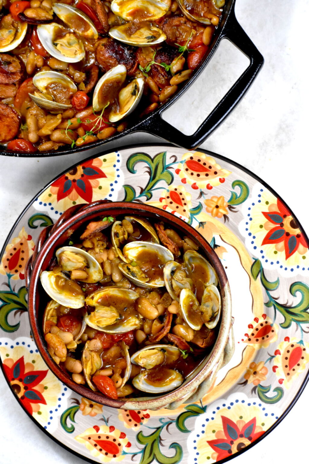 Spanish Clams with Chorizo GypsyPlate