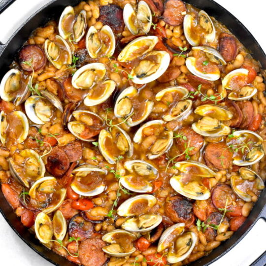 Spanish Clams with Chorizo GypsyPlate